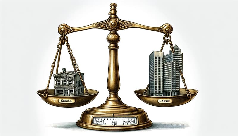 Average Finance Manager salary by company size
