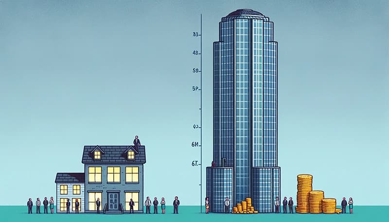 Average Case Manager salary by company size