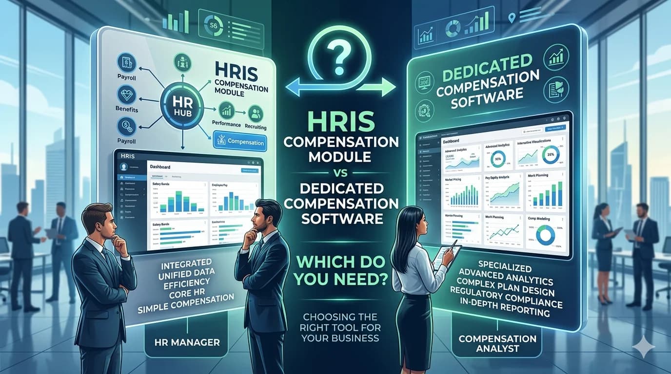 HRIS Compensation Module vs Dedicated Compensation Software: Which Do You Need?