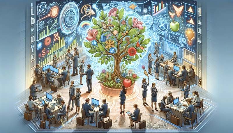 Illustration of professional development opportunities