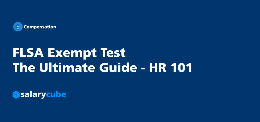 FLSA Exempt Test Image