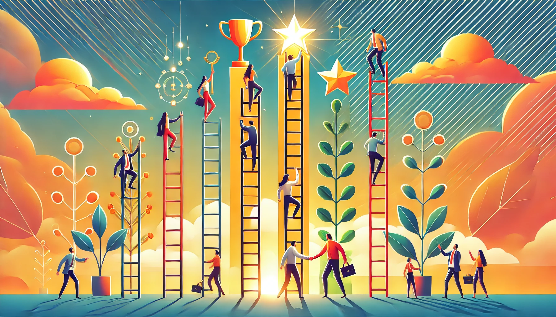 An illustration of a well-designed incentive program that motivates employees.