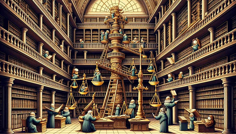 Illustration of job factors being evaluated and ranked