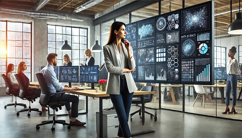 Data Science Manager overseeing team