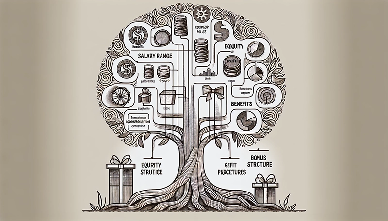 Illustration of a sample compensation policy template