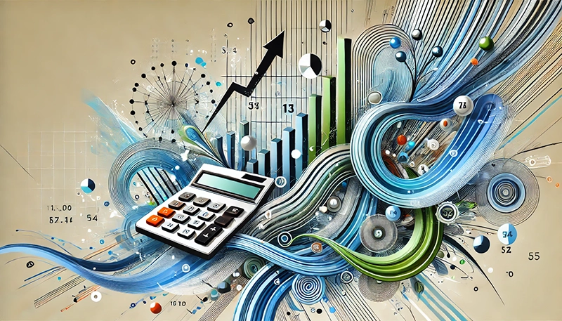 An illustration of a wage raise calculator interface.