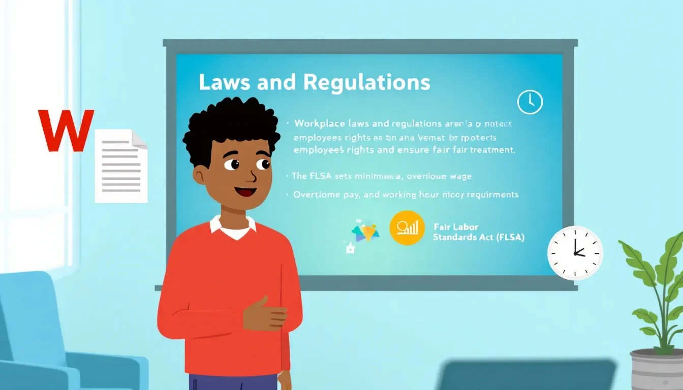 Legal considerations in compensation, including laws and regulations.