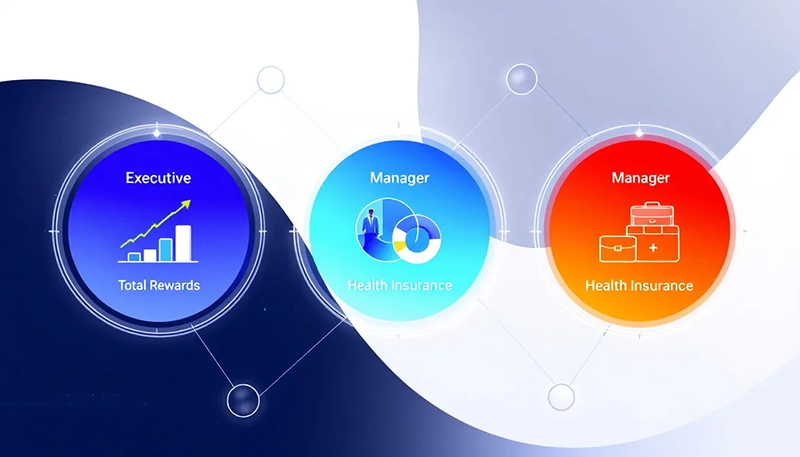 Examples of total reward statements for different roles.