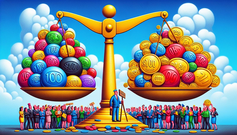 An illustration showcasing the concept of salary inversion.