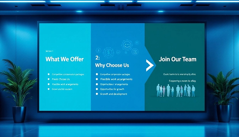 An image depicting key messages for compensation communication.