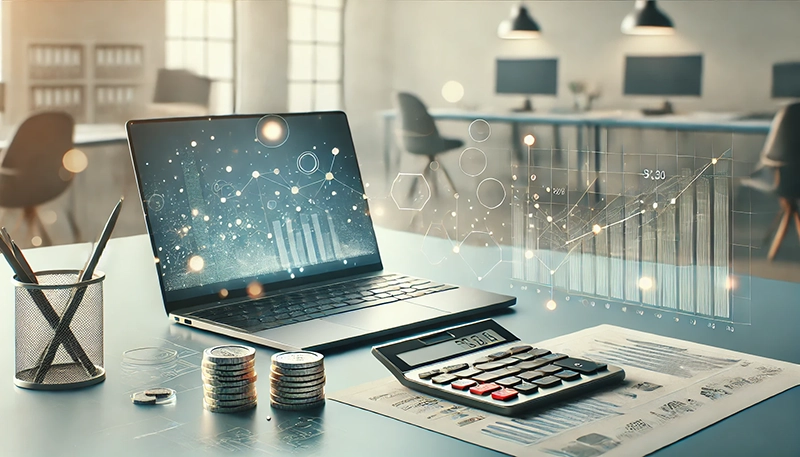 Visual representation of employee benefits including health insurance and retirement plans.