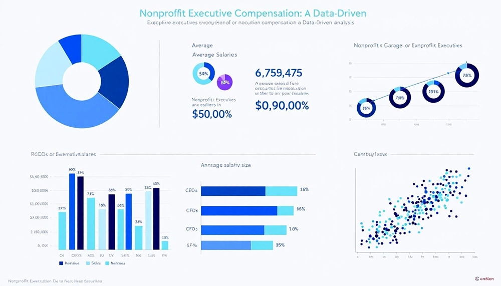 A visual representation of nonprofit executive compensation structures.