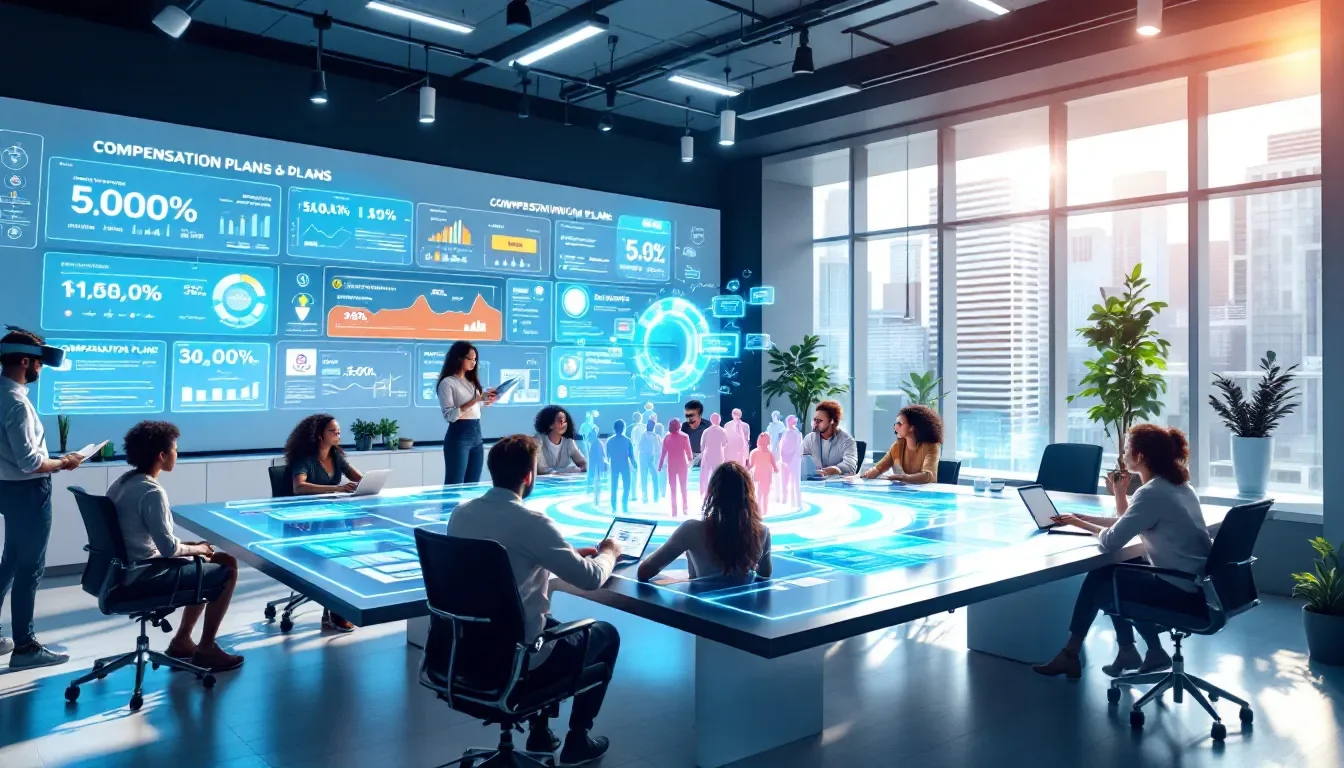 A visual representation of diverse compensation plans supporting workforce diversity.