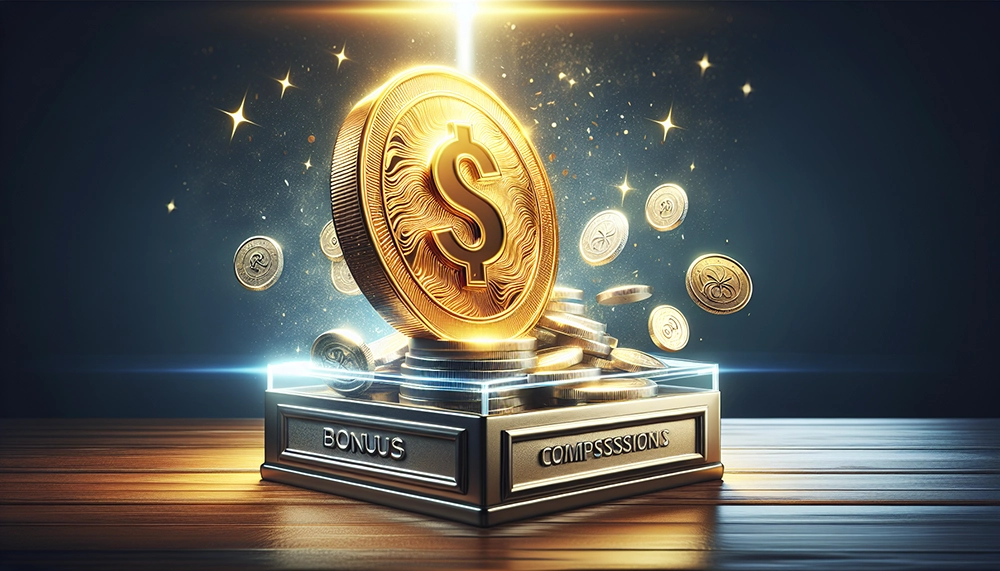 Illustration of a bonus