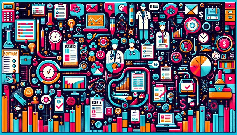 A visual representation of popular jobs and their salaries.