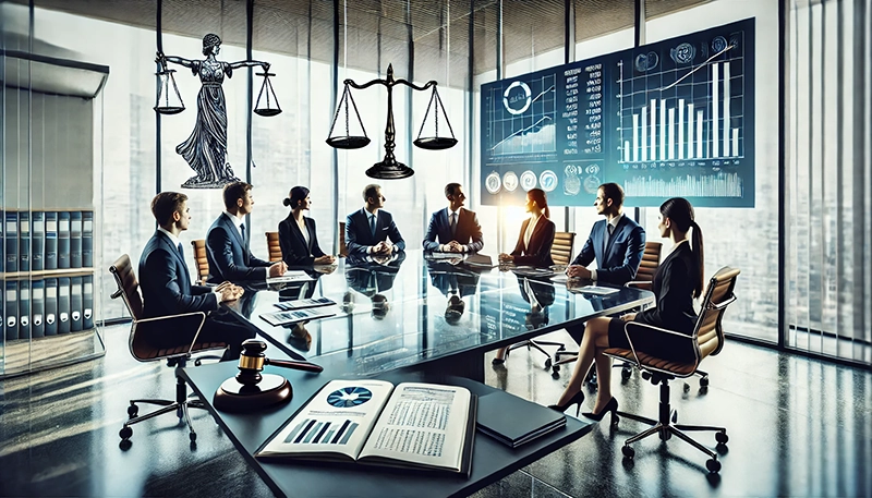 An illustration depicting challenges and solutions in partner compensation.