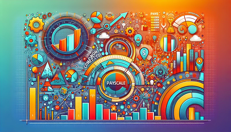 An illustration showcasing PayScale as another Pave compensation alternative.