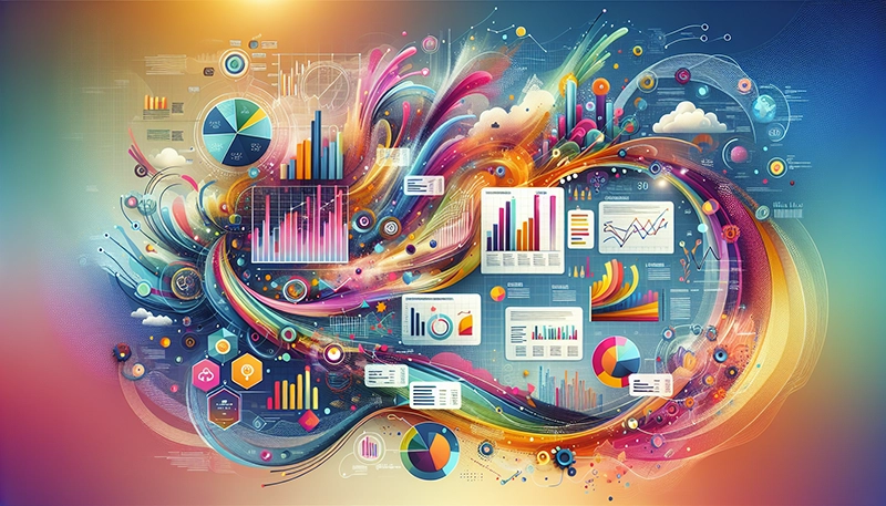 An illustration representing Pave's compensation data analysis.