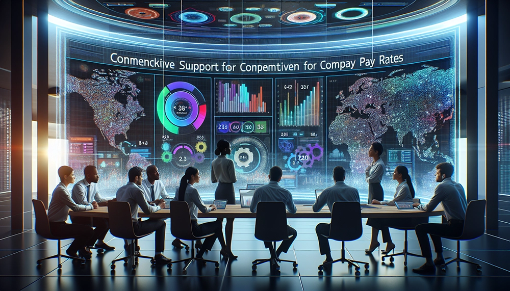 Illustration of data-driven support for competitive pay rates