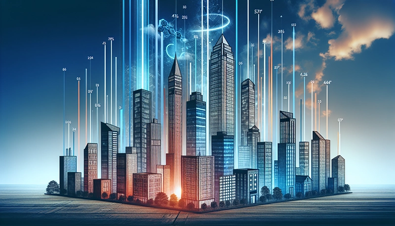 An artistic representation of HR Manager salaries across different industries