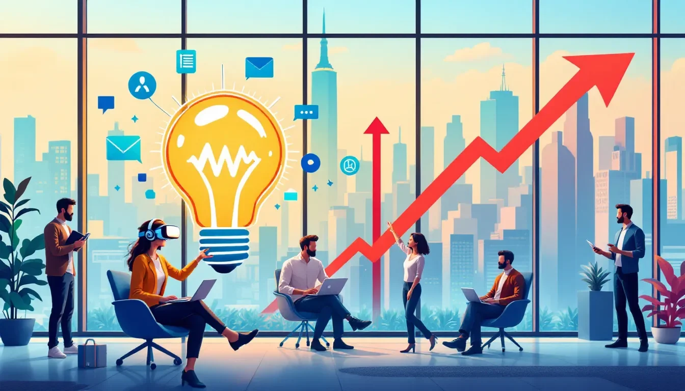 A visual representation of enhancing employee engagement through professional development.