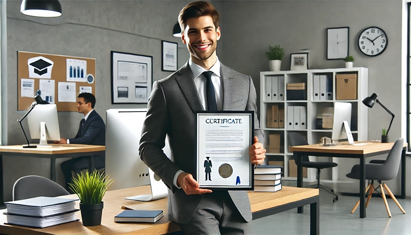 Illustration of professionals in different fields