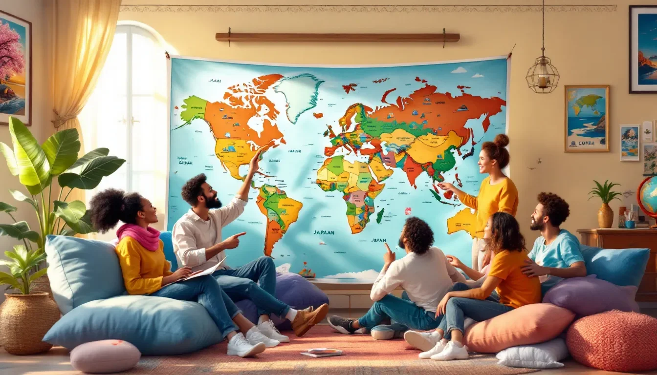 A group of employees discussing the benefits of sabbaticals.