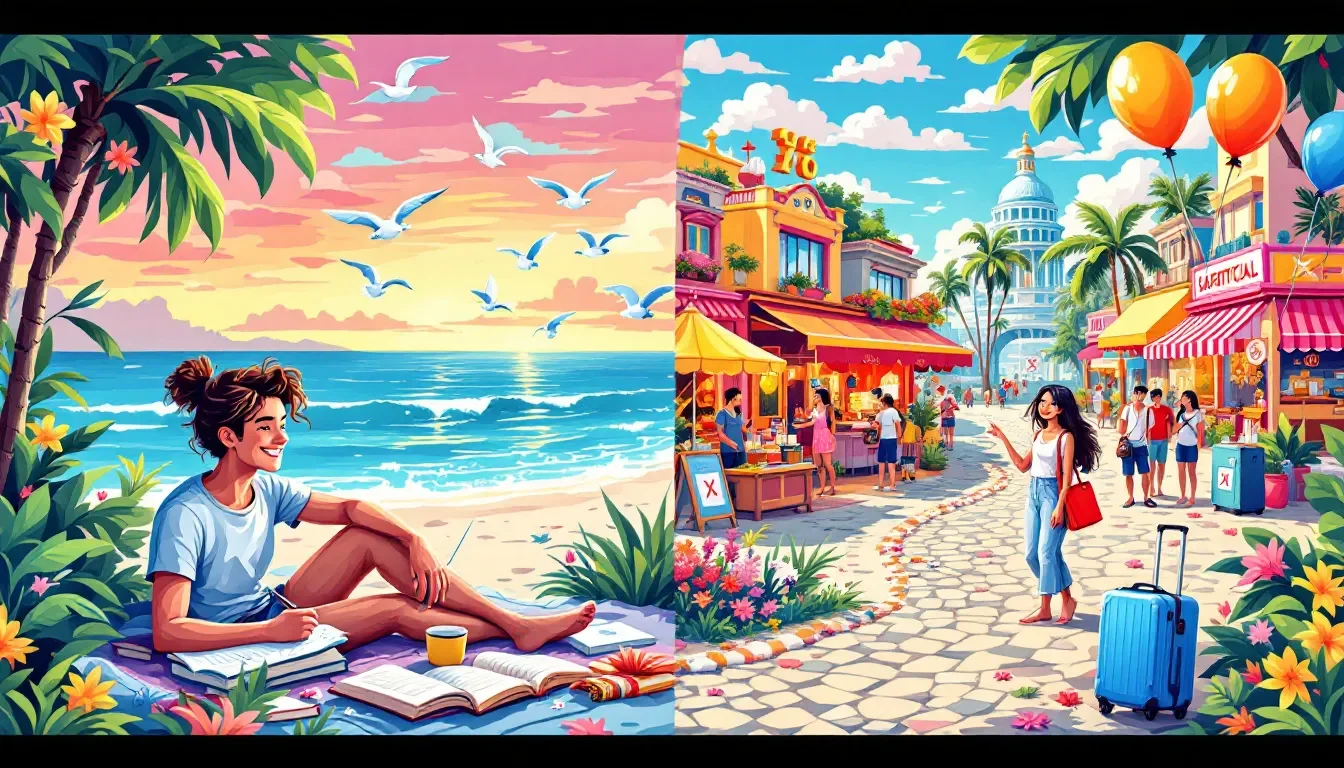 A comparison between sabbaticals and traditional vacations.