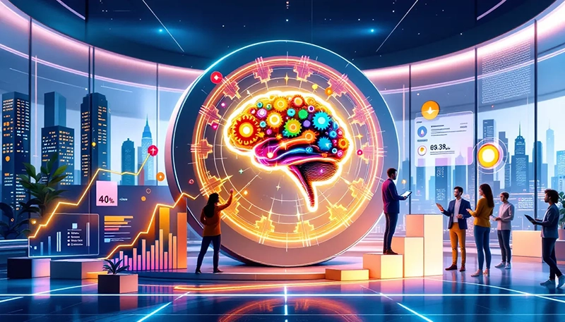 A visual representation of the importance of setting HR goals for employee engagement.