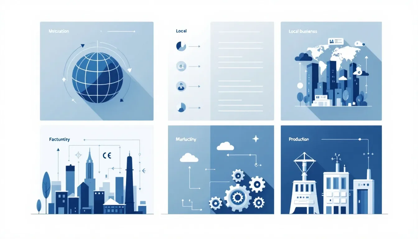 An illustration depicting the customization of work responsibilities templates for different organizations.
