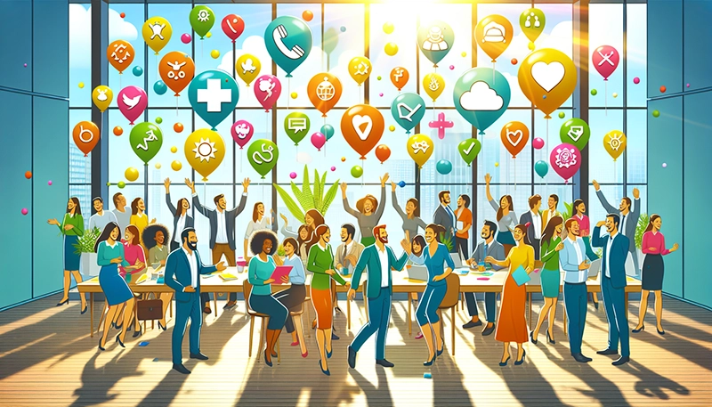 A visual representation of the impact of benefits on employee retention and satisfaction, highlighting key factors.