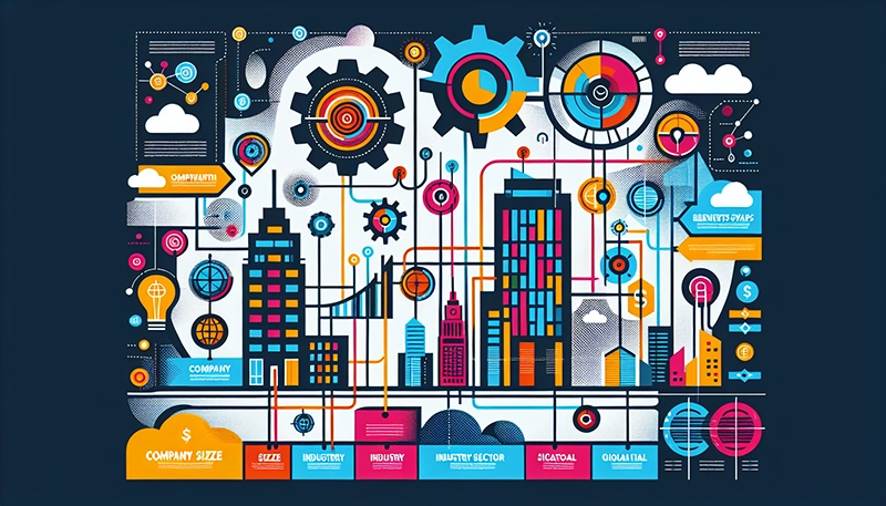An infographic illustrating factors influencing the percentage of benefits to salary.