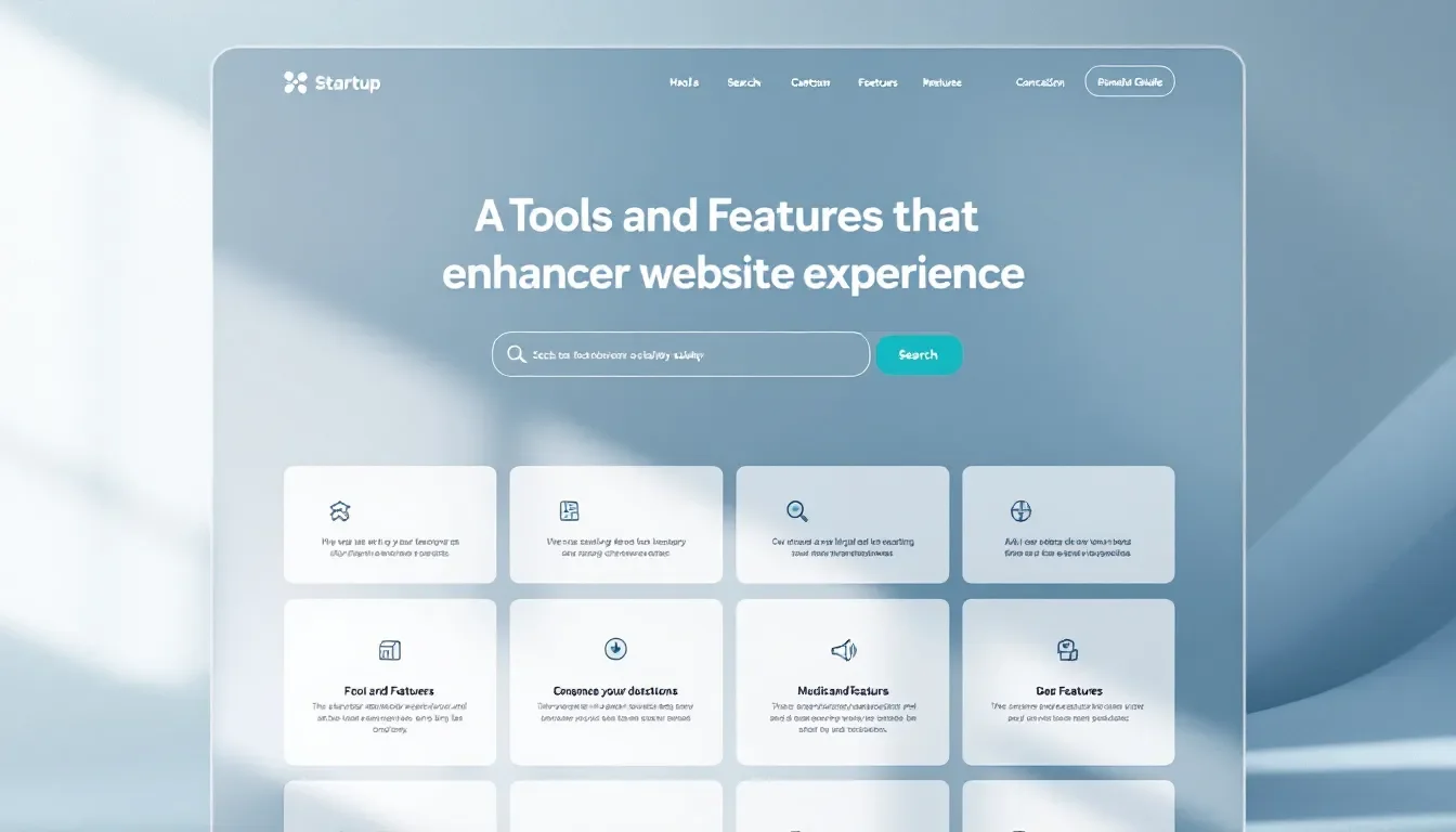 A visual guide to tools and features that enhance salary website experiences.