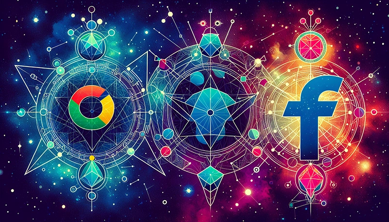 Illustration of tech giants leading in compensation