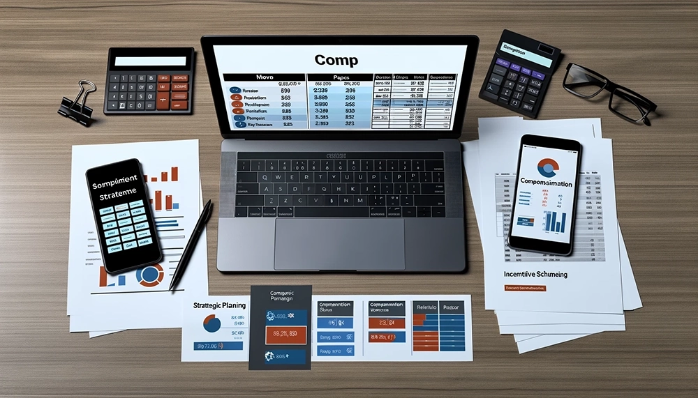 Master Your Pay Structure with the Ultimate Compensation Analysis Excel Template 1 Total compensation by job title.